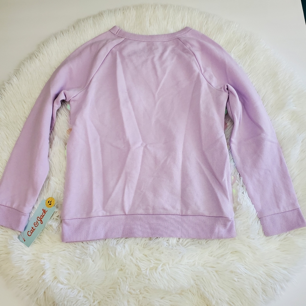 Cat & Jack Sequin Pullover Top - Picture 4 of 6